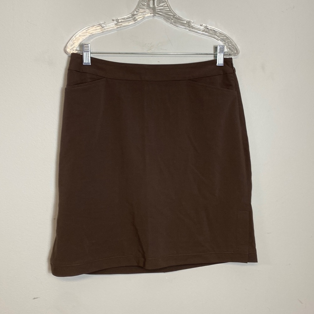 Callaway Brown Mid Thigh Golf Skirt Size 6
